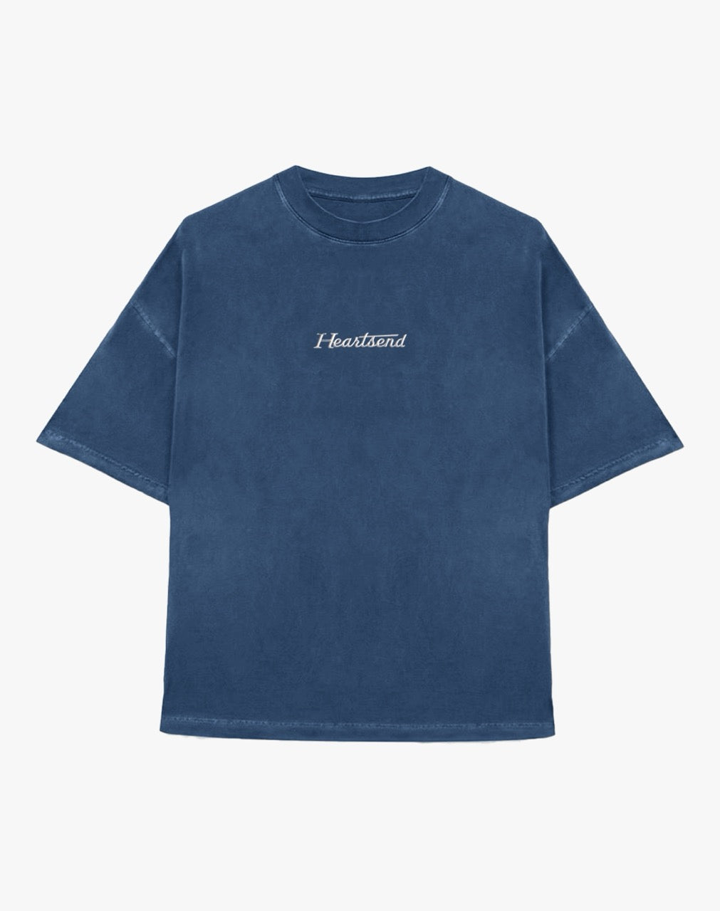 Heartsend Script Tee - Navy