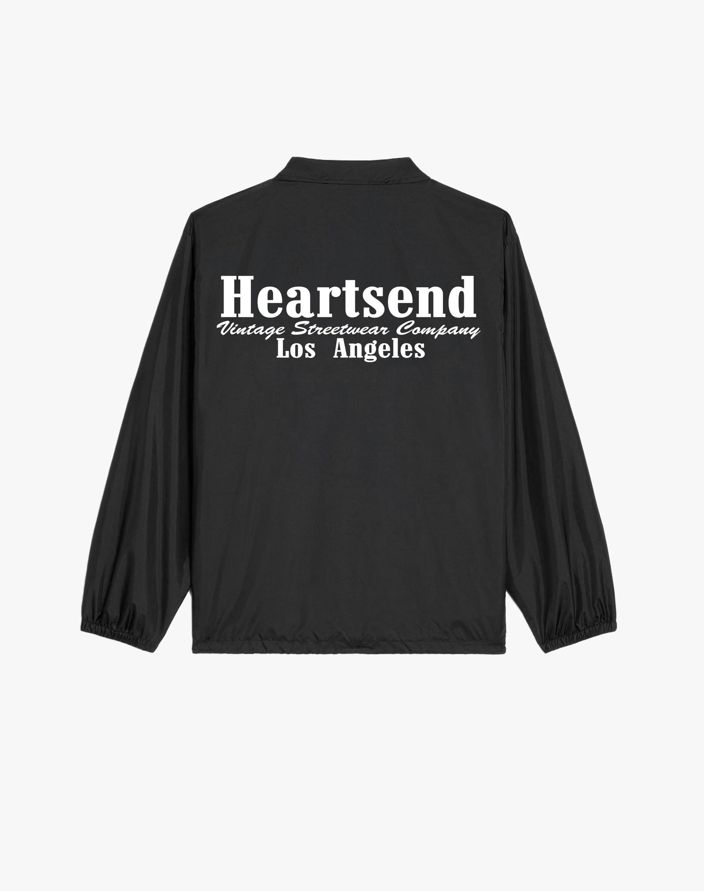 Heartsend Retro Nylon Jacket - Blk