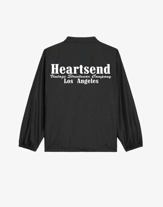 Heartsend Retro Nylon Jacket - Blk