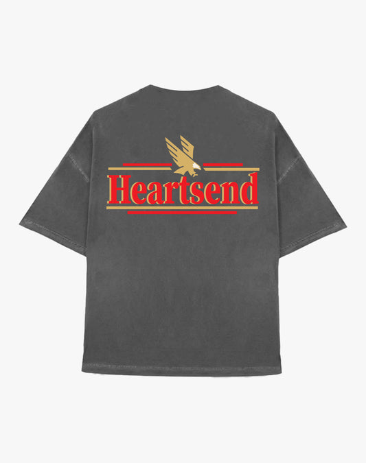 Heartsend Wins Tee - Vintage Blk