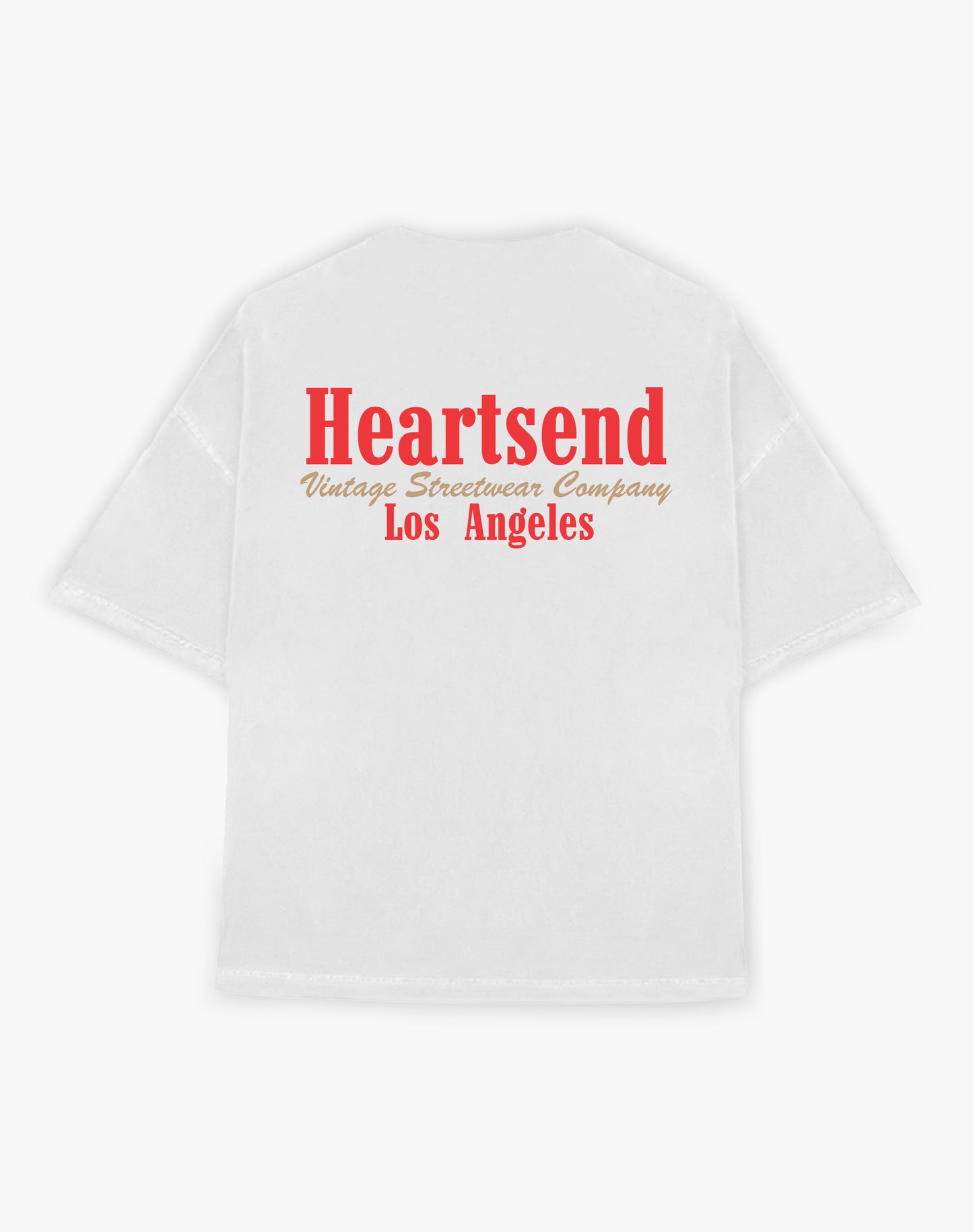 Heartsend Retro Tee - White