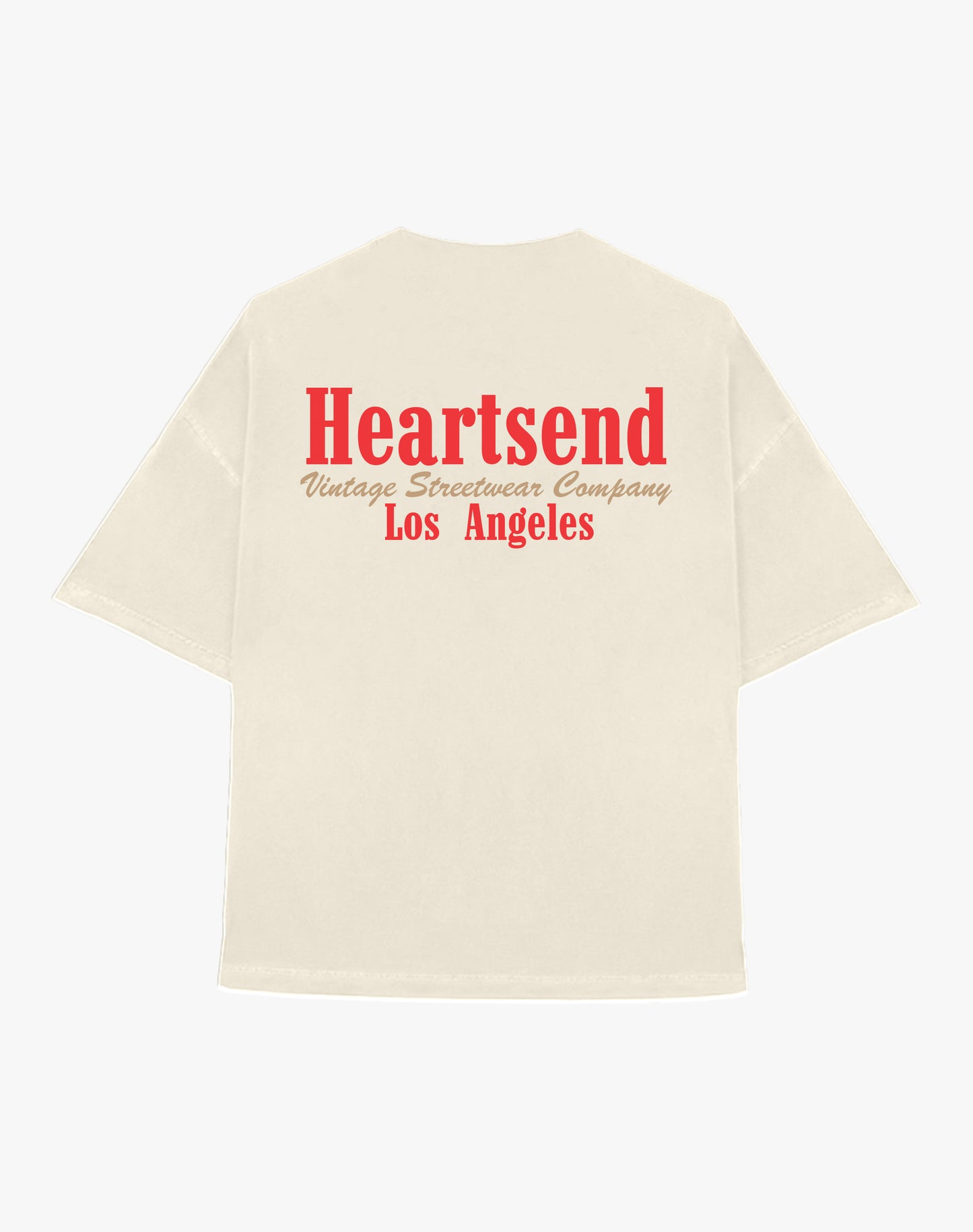 Heartsend Retro Tee - Cream